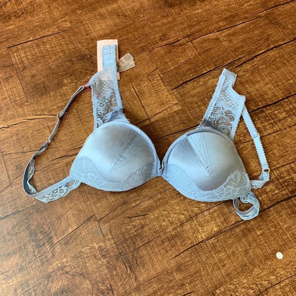 Stella McCartney Eloise enchanting 32D ice blu bra - Picture 1 of 8